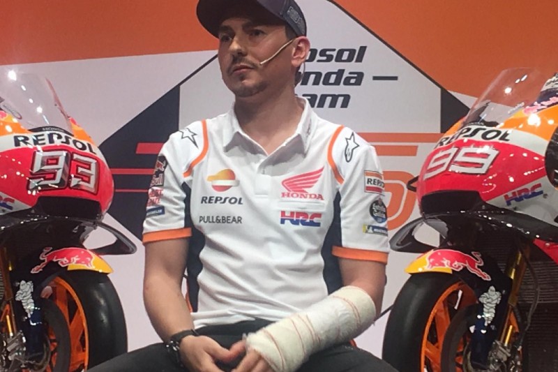 Verletzter Honda-Neuzugang Jorge Lorenzo: