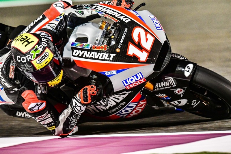 Tom Lüthi Zweitschnellster beim Moto2-Test in Katar: