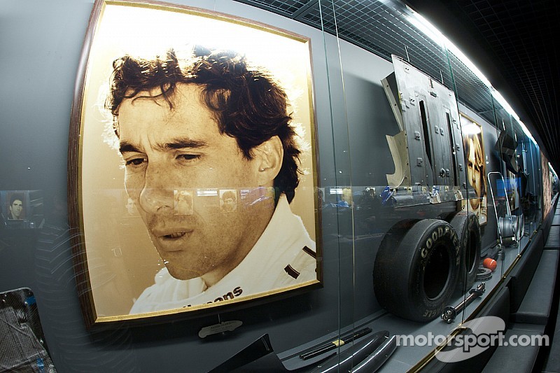 Formula 1 &aacute;rea: Ayrton Senna display
