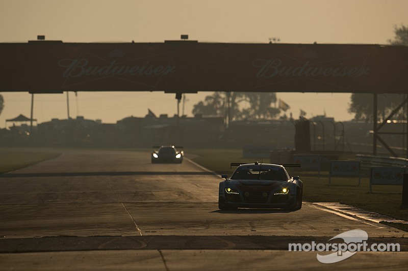 #45 Flying Lizard Motorsports Audi R8 LMS: Marco Holzer, Robert Thorne, Colin Thompson
