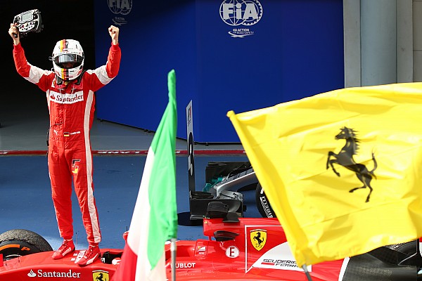 Vettel cumple su sue&ntilde;o con Ferrari 