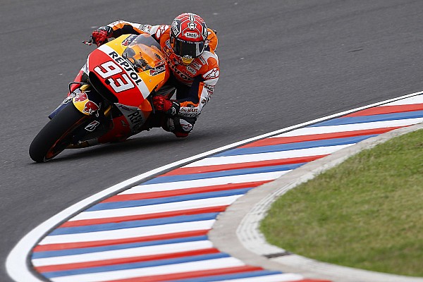 Márquez arrancó el sábado adelante