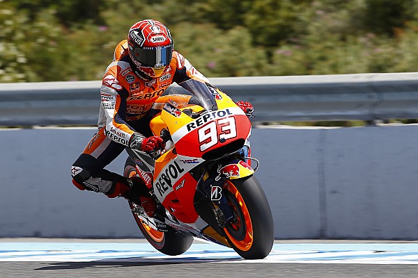 Márquez saldrá de la primera fila, a pesar de la lesión