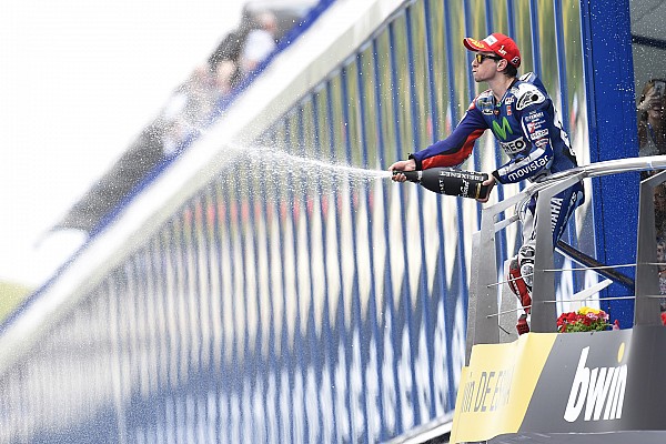 Lorenzo sabe que el trabajo duro lo llev&oacute; al podio