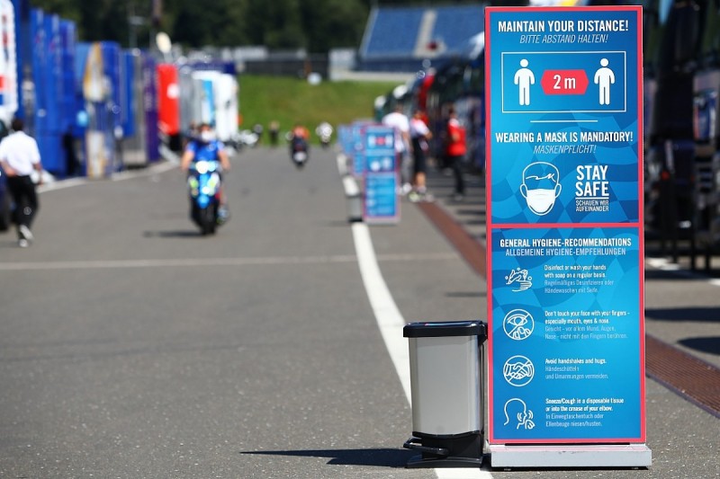 MotoGP to implement strict lockdown for paddock for Qatar test and opener