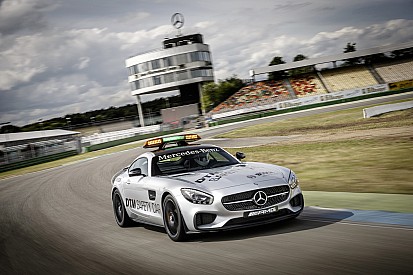Le nouveau Safety Car Mercedes en piste en DTM sur le Lausitzring