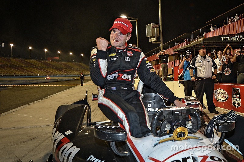 Will Power celebra o campeonato