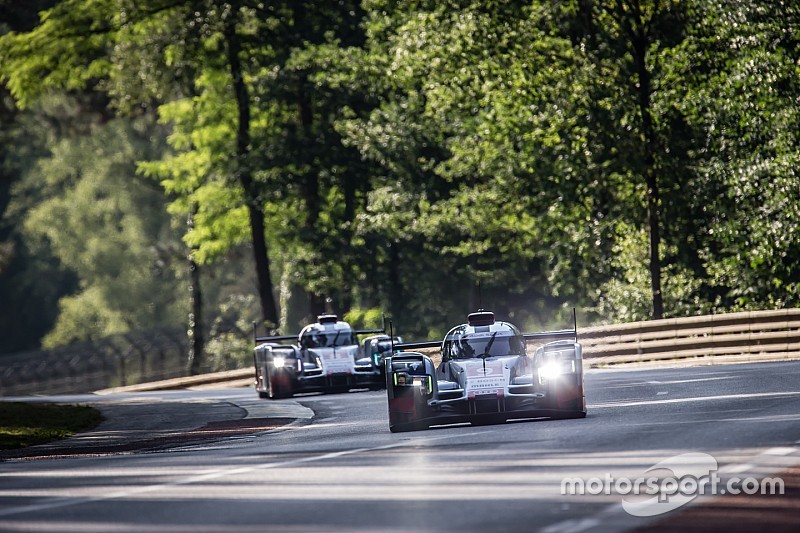 Audi 1-2-3 in morning warm-up