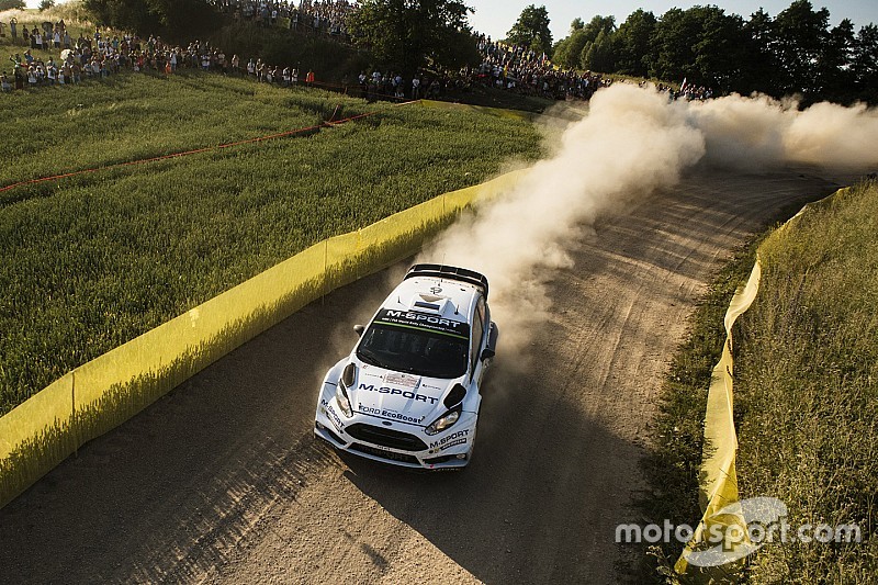 Ott Tanak y Molder Raigo, M-Sport Ford Fiesta WRC