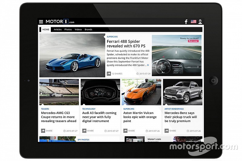 Motor1.com screen shot