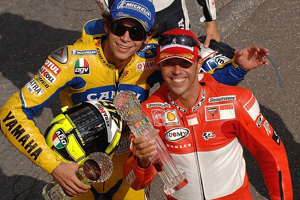 Capirossi dice que Rossi es el favorito para ser campe&oacute;n en MotoGP