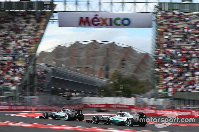 Lewis Hamilton, Mercedes AMG F1 W06 y Nico Rosberg, Mercedes AMG F1 W06