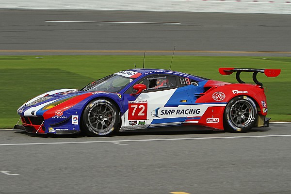 Bruni y Calado en el 488 GTE N&ordm; 72 en Daytona