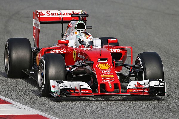 Vettel lidera segundo dia de testes da F1 na Espanha