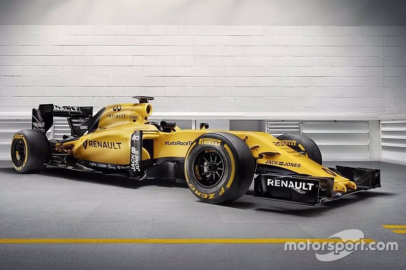 Neue Farben: Renault präsentiert finales Formel-1-Design für 2016