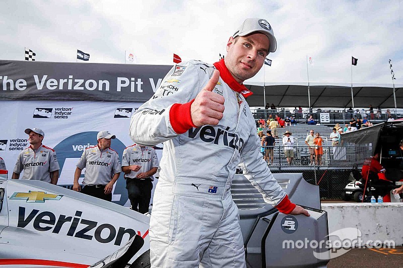 Polesitter Will Power, Team Penske Chevrolet