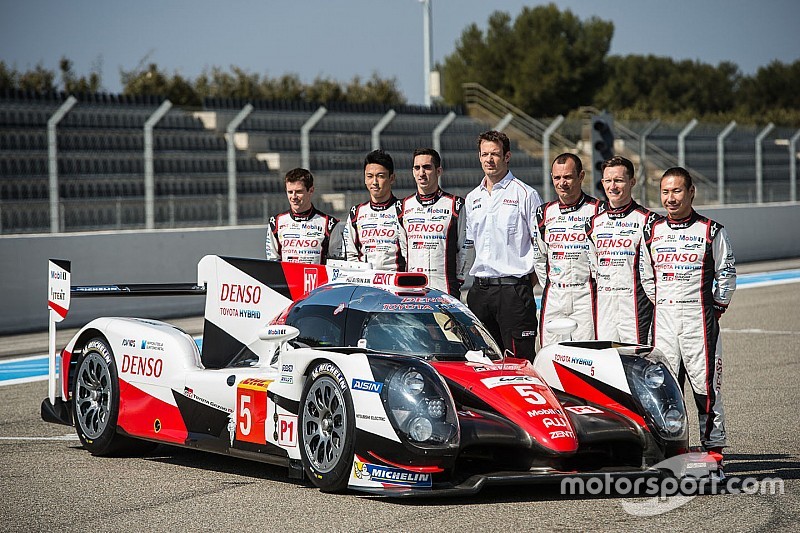 El Toyota TS050 Hybrid 2016 con Alexander Wurz, Anthony Davidson, S&eacute;bastien Buemi, Kazuki Nakajima, 
