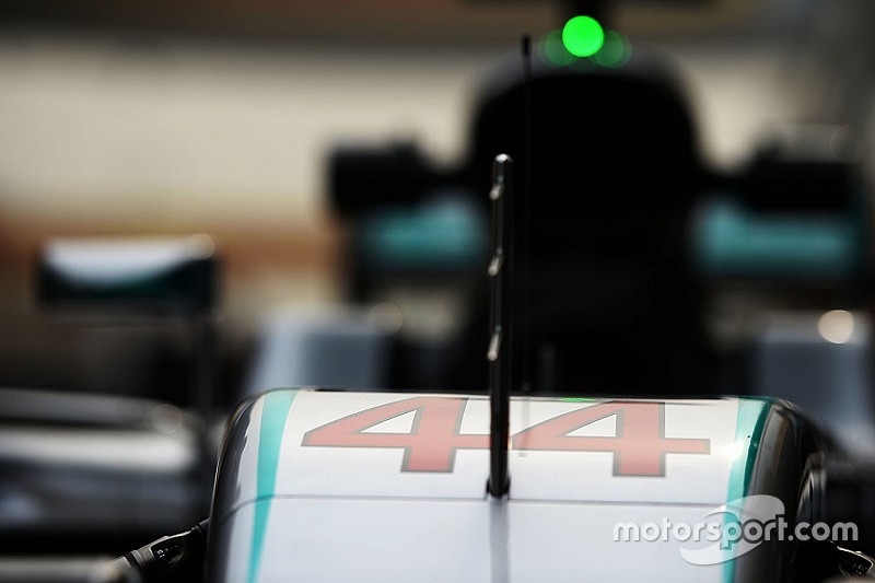 Mercedes AMG F1 W07 de Lewis Hamilton