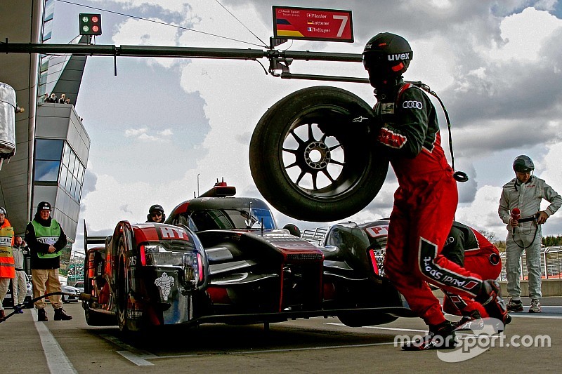 #7 Audi Sport Team Joest Audi R18: Marcel Fässler, Andre Lotterer, Benoit Tréluyer