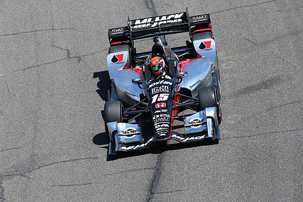 Rahal se frustra após toque que lhe tirou vitória em Barber