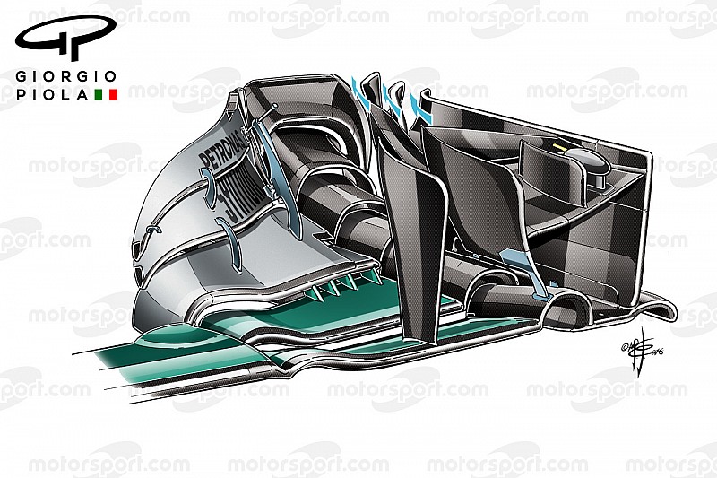 Formel-1-Technik: So viele Neuerungen hatte Mercedes in Barcelona