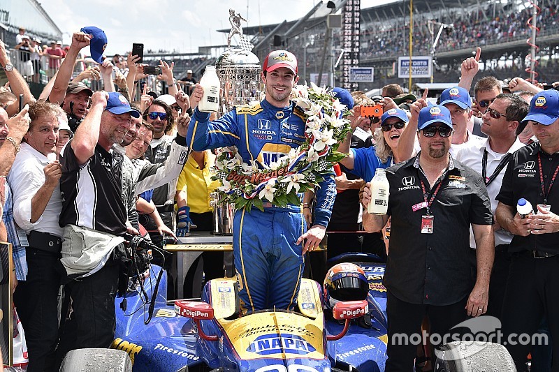 Sieger Alexander Rossi, Herta - Andretti Autosport Honda