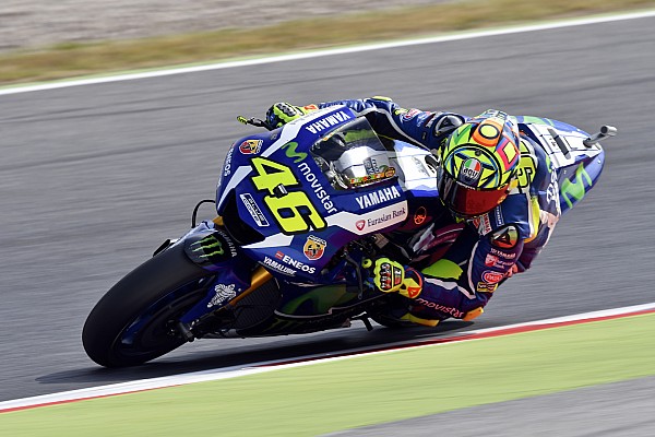 Rossi y Lorenzo probaron en Barcelona evoluciones para su Yamaha