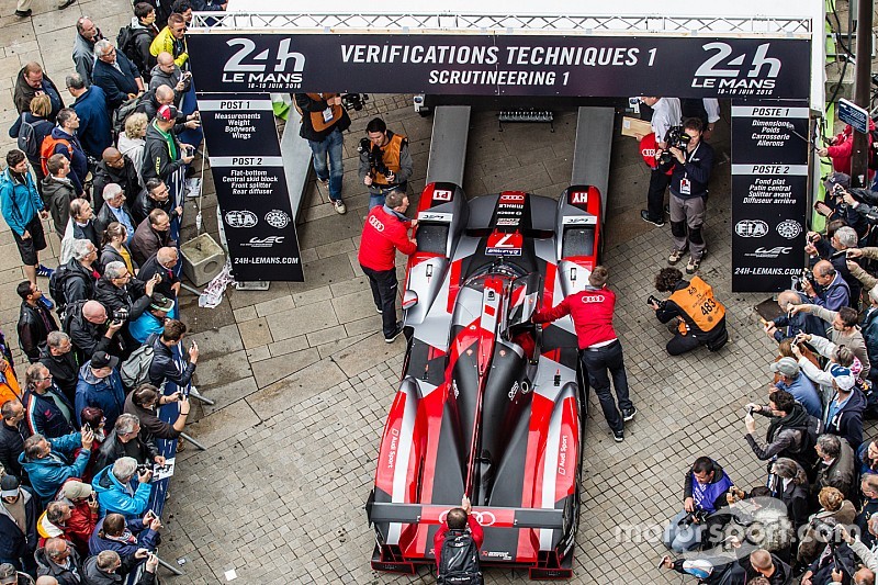 Video: Technische Abnahme in Le Mans 2016