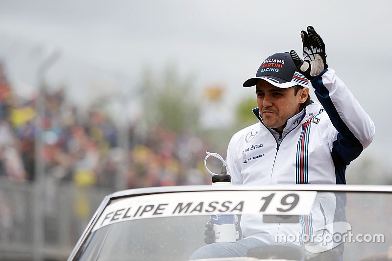 Felipe Massa, Williams on the drivers parade