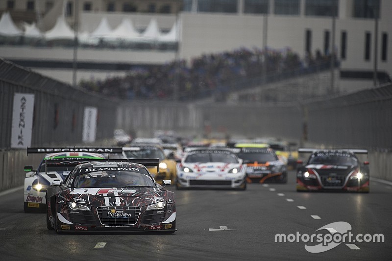 Départ : #1 Belgian Audi Club Team WRT Audi R8 LMS Ultra: Cesar Ramos, Laurens Vanthoor