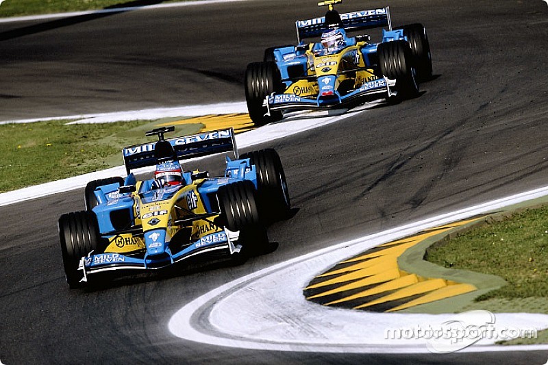 Fernando Alonso and Jarno Trulli