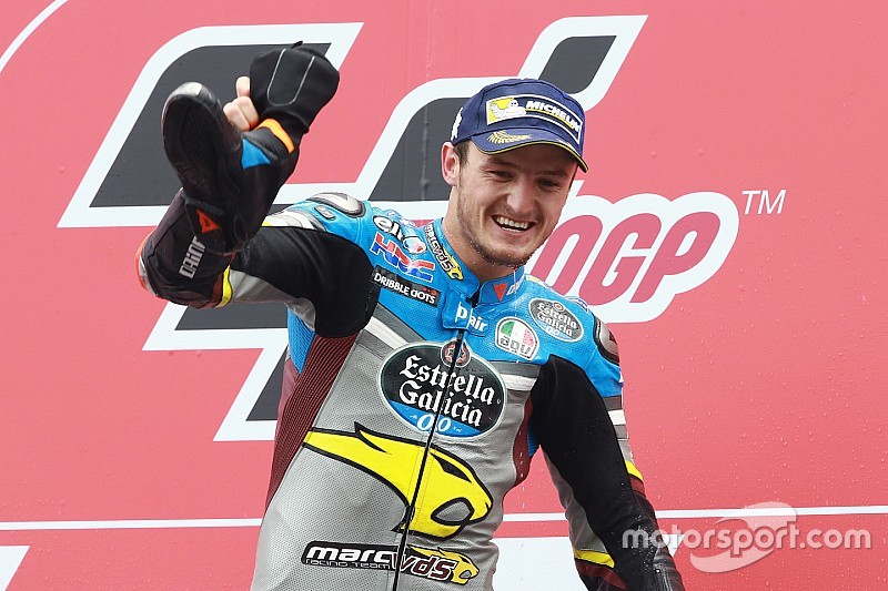 Podium: winner Jack Miller, Marc VDS Racing Honda