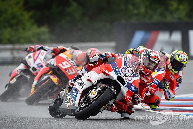 Dovizioso dampft: