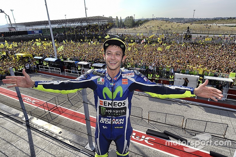 Deuxième place pour Valentino Rossi, Yamaha Factory Racing