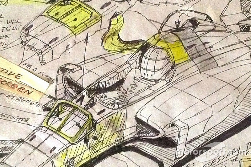 Enrique Scalabroni active windscreen sketch