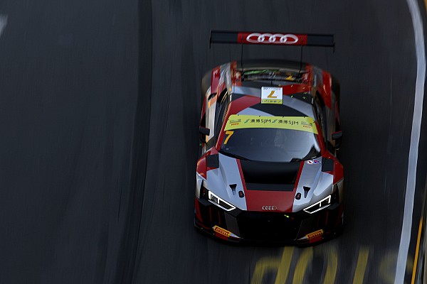 GT World Cup en Macao: Mortara lider&oacute; un doblete de Audi en clasificaci&oacute;n