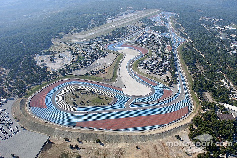 Aerial view of Circuit Paul Ricard