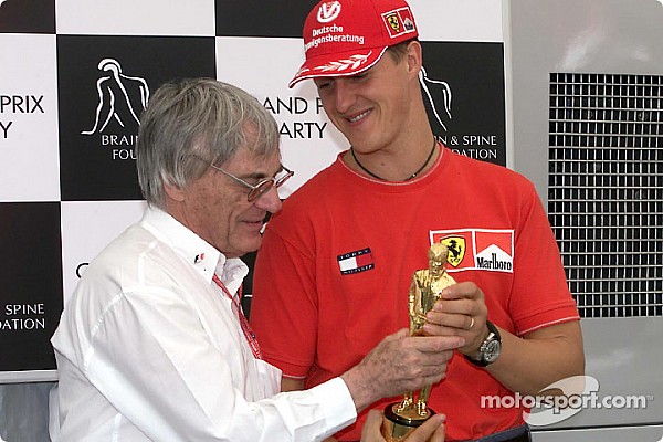 Ecclestone: "Sería bueno para la F1 tener otro Schumacher"