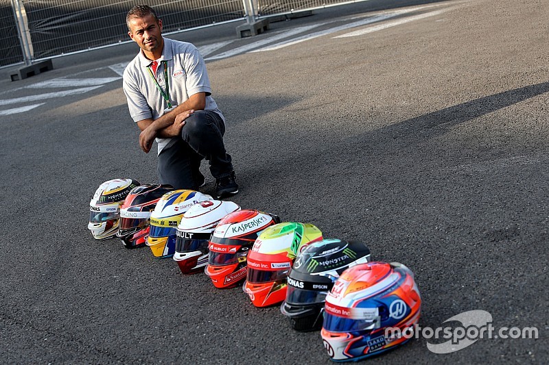 Michael Aumento, T&eacute;cnico de cascos Bell