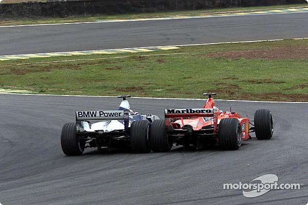 A 16 a&ntilde;os del sobrepaso de Montoya a Schumacher en Brasil