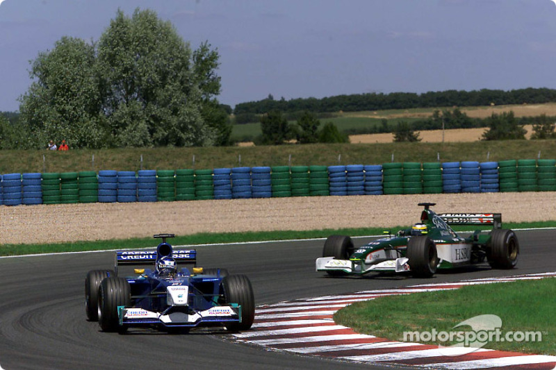 Kimi Raikkonen and Pedro de la Rosa