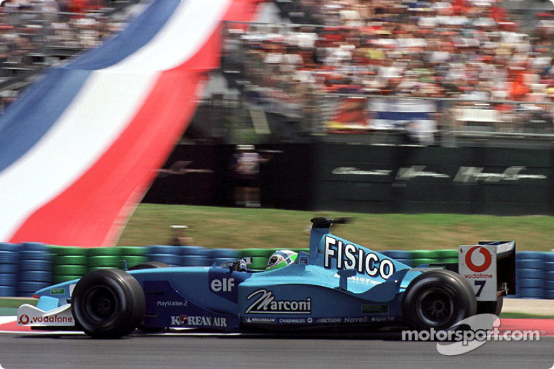 Giancarlo Fisichella en el GP de Francia