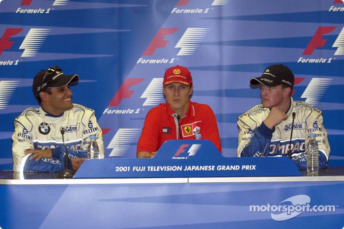 Conferencia de prensa: Juan Pablo Montoya, Michael Schumacher y Ralf Schumacher