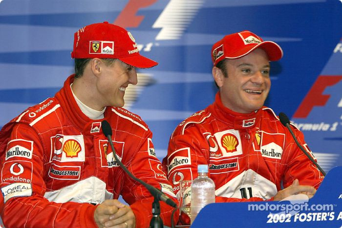 Conferencia de prensa: Michael Schumacher y Rubens Barrichello