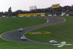 Thomas Jäger, Persson Motorsport, AMG-Mercedes CLK-DTM 2001; Christijan Albers, Team Rosberg, AMG-Me