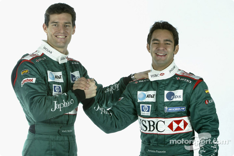 Mark Webber and Antonio Pizzonia