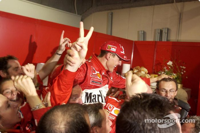 Michael Schumacher, Scuderia Ferrari, campeón del mundo de F1 2003