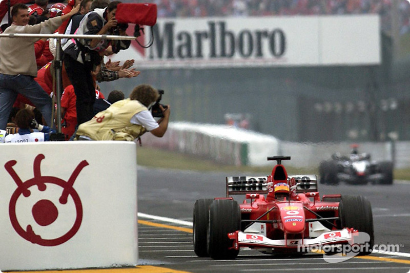 Race winner Rubens Barrichello