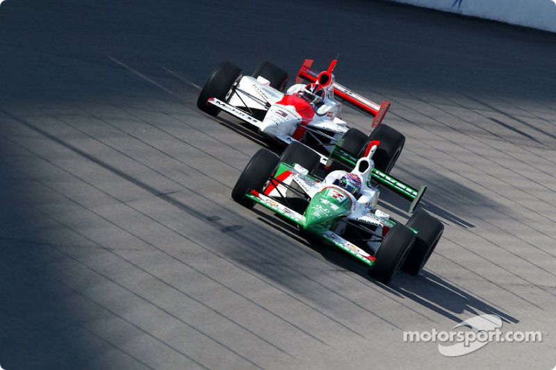 Tony Kanaan et Helio Castroneves