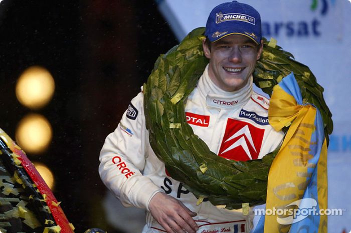 Sébastien Loeb, nueve veces campeón del mundo del WRC (de 2004 a 2012)